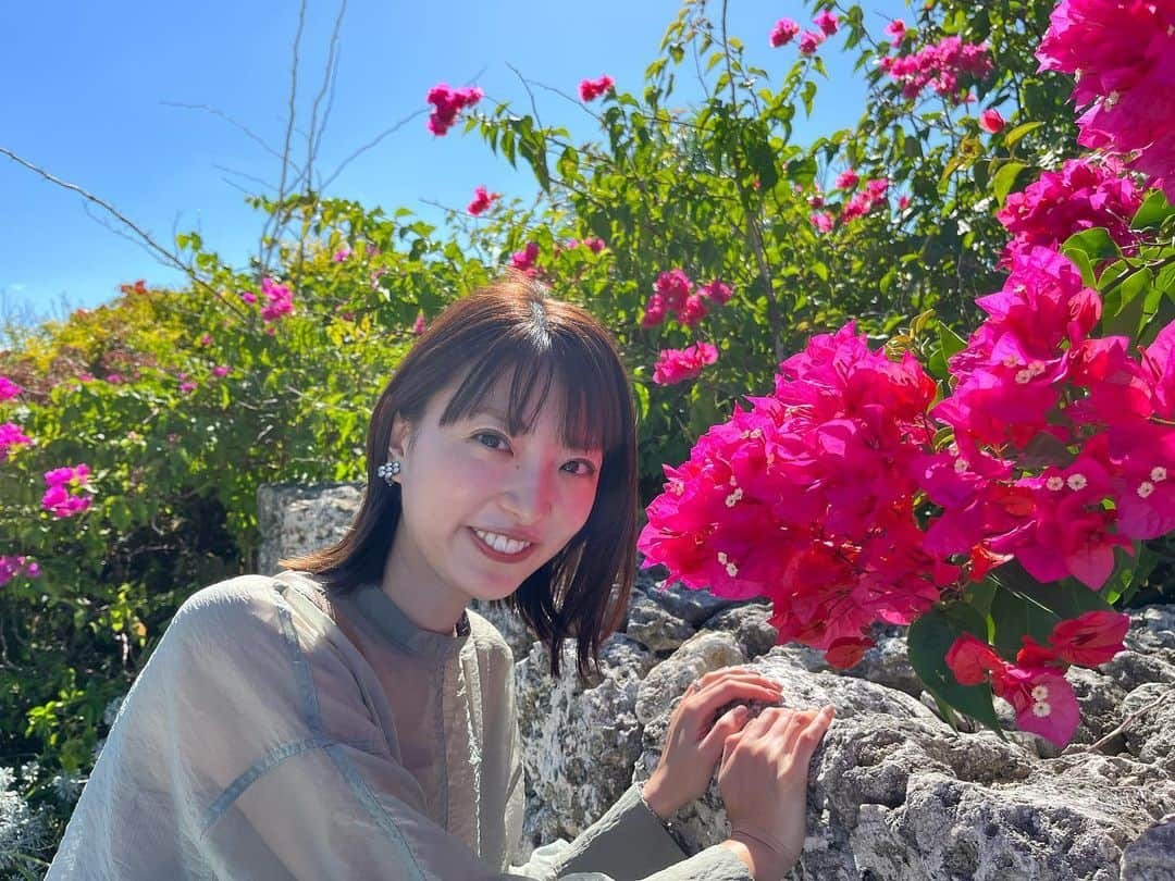 永井友梨さんのインスタグラム写真 - (永井友梨Instagram)「・ はいさーい🌺 いとこの結婚式参列のためリフレッシュ休暇を頂き 沖縄へ行ってきました🌴 幸せ溢れる空間と豊かな自然に心癒されパワーチャージ☀️ ひとまず年末まで張り切っていきたいところです🏃‍♀️🏃‍♀️🏃‍♀️  #この写真は盛れたゾ #沖縄 #沖縄旅行 #サンセット #美ら海水族館 #ジンベイザメ #コバンザメ かわいい🦈 #okinawa #okinawatrip  #お休みありがとうございました」10月17日 22時18分 - nagai_y_r