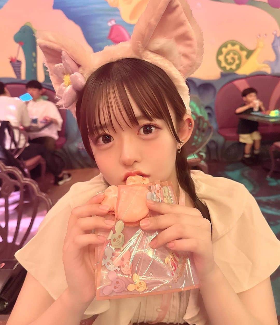 羽崎ほののインスタグラム：「もぐもぐ( "´༥`" )」