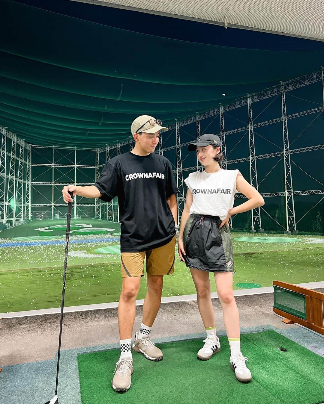 西野沙瑛さんのインスタグラム写真 - (西野沙瑛Instagram)「- いつかの練習コーデ⛳️  次のラウンドまでちょっと開くから 冬ゴルフになりそうだ⛄️  #ゴルフ女子 #ゴルフ男子 #ゴルフコーデ #スポーツ女子  #ゴルフウェア #スポーツ #golf #골프 #골프스타그램 #골프장 #라운드 #골프스윙 #골프사랑 #골프레슨 #아이언샷 #스크린골프  #golfstagram #golfswing #girlsgolf #golfer #ママゴルファー #ペアコーデ #夫婦コーデ」10月18日 19時00分 - sae_golf