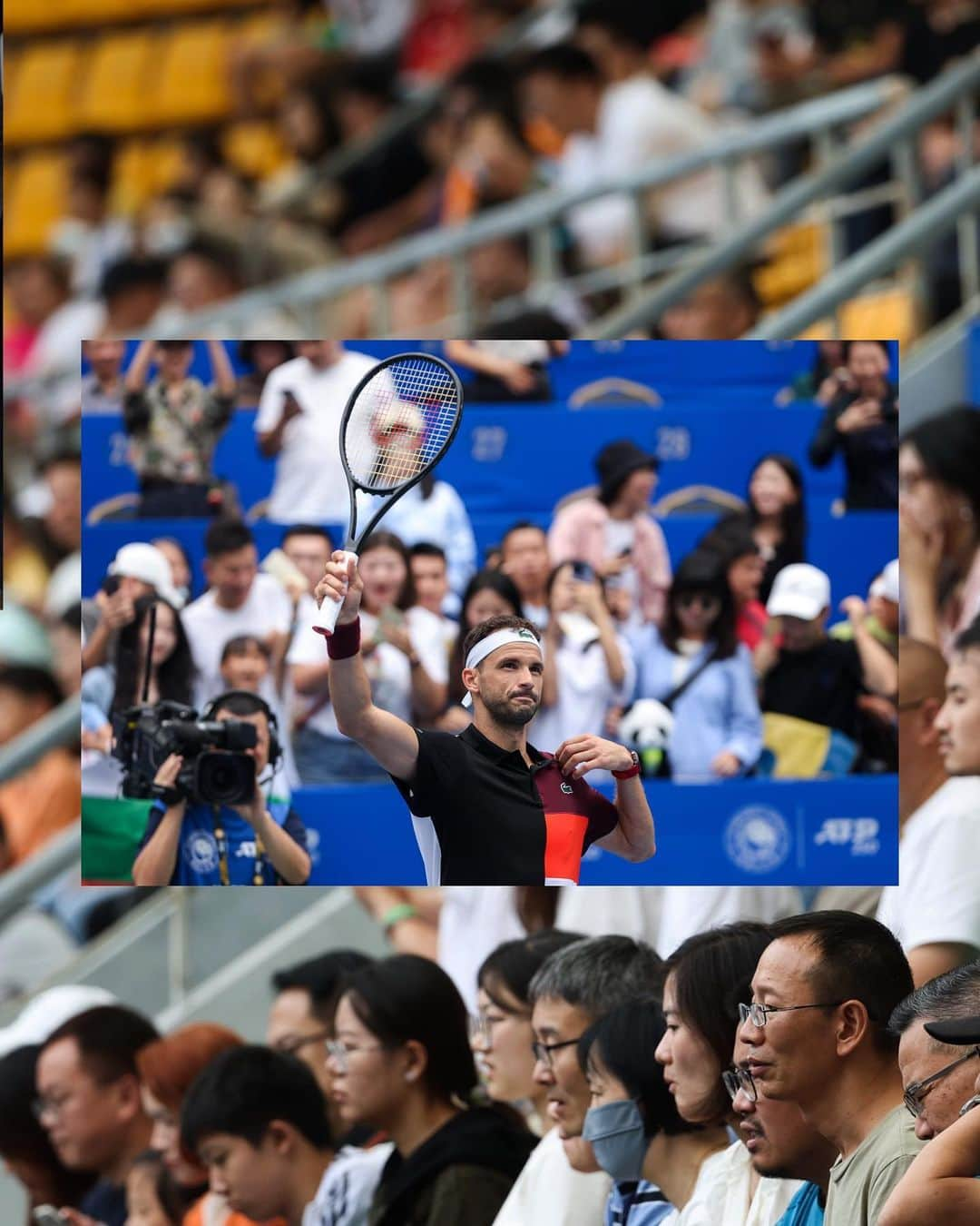 グリゴール・ディミトロフさんのインスタグラム写真 - (グリゴール・ディミトロフInstagram)「A special swing in Asia marked with lots of emotional moments, and over 400 match wins now. Overall I'm just in a really good place in my game. We continue to learn, grow and to improve, with a solid team in place around me. 👊🏼  📷: @chengduopentennis」10月17日 22時39分 - grigordimitrov