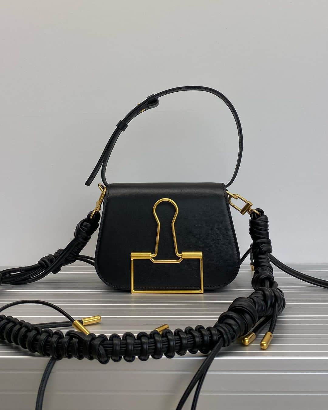 OFF-WHITE C/O VIRGIL ABLOHのインスタグラム：「Off-White™ “Skeleton” binder shoulder bag   ~ now available at Off-White™ boutiques worldwide」
