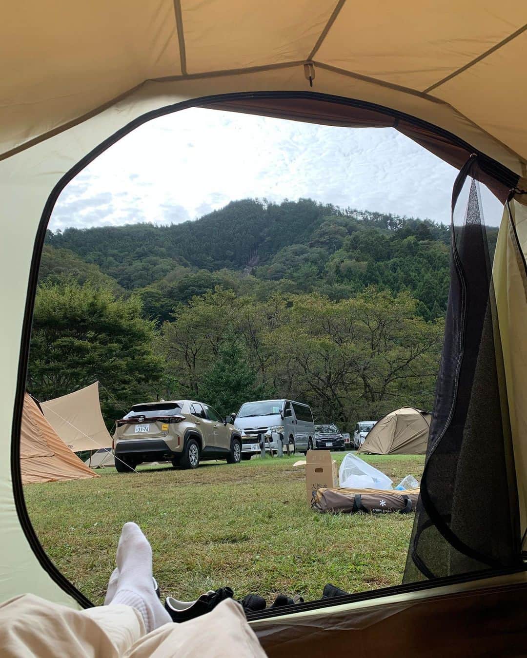 シールズ啓司さんのインスタグラム写真 - (シールズ啓司Instagram)「遅めスタートのキャンプ」10月17日 23時02分 - kkcc_