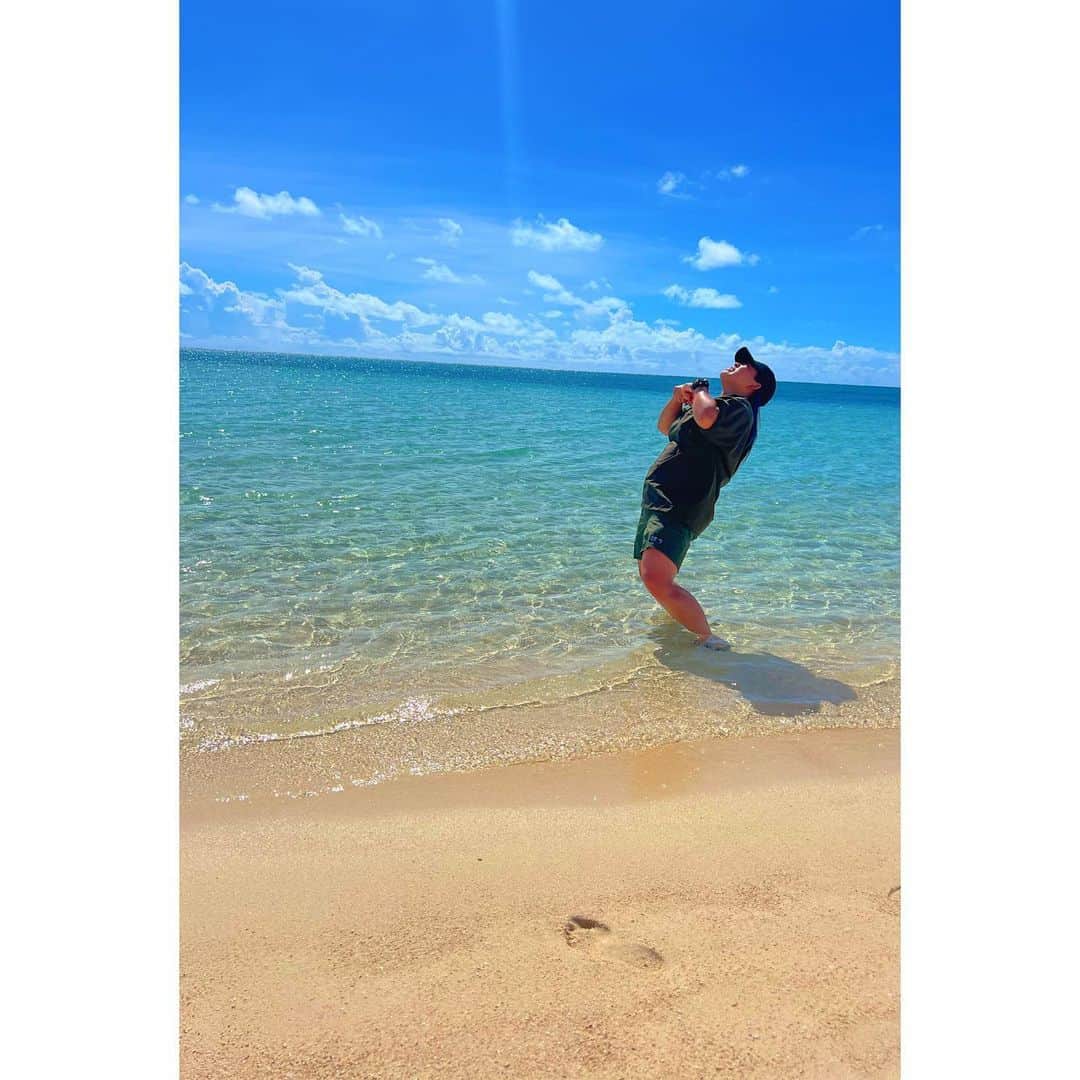 のインスタグラム：「伊良部島いきたいっ！ ⁡ ぎゅん。 ⁡ #SENJO #仙女 #ぎゅん #KAIBUTSU  #センダイガールズプロレスリング #sendaigirlspro  #女子プロレス #プロレス #prowrestling #prowrestler #筋肉女子  #道場 #training #muscle #musclegirl #伊良部島 #17end」
