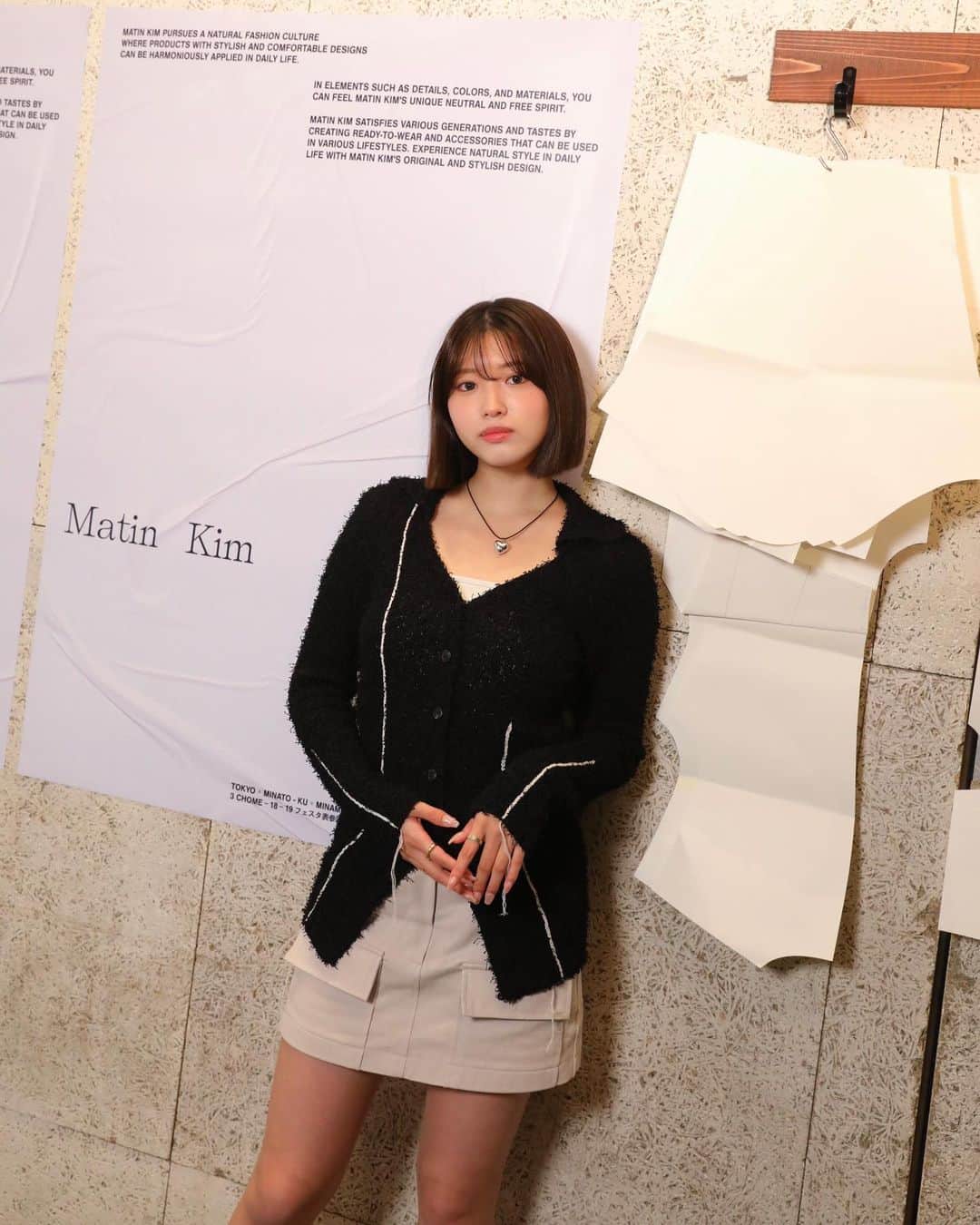 古田愛理のインスタグラム：「@matinkim_magazine  日本popup楽しみ🫶🏻  #matinkim」