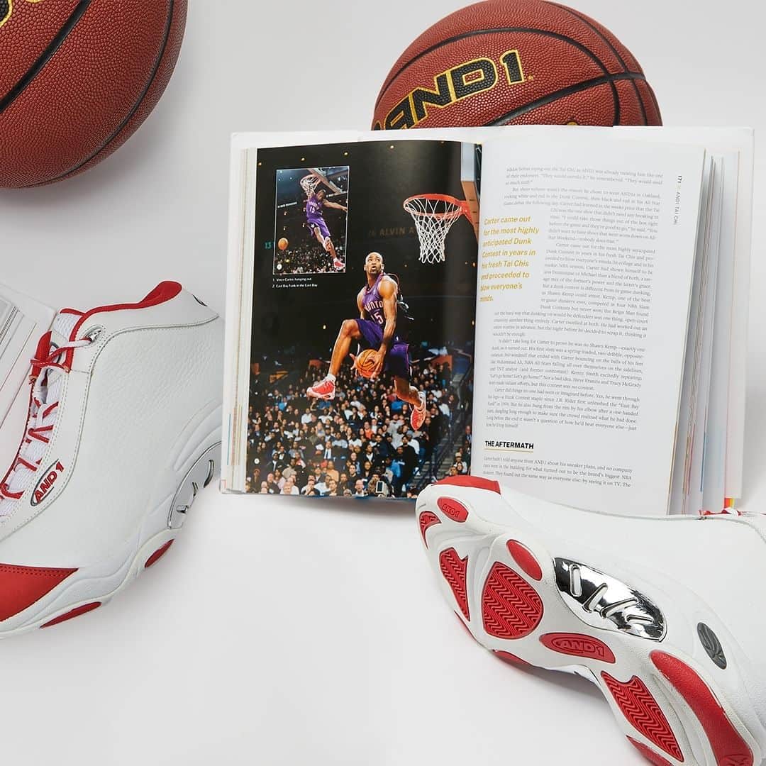 アンドワンさんのインスタグラム写真 - (アンドワンInstagram)「Get ready for an epic journey through sneaker history. We sat down with @RussBengtson to discuss his NEW book, "A History of Basketball in Fifteen Sneakers.”  On the AND1Life blog now 🔗 in bio   #and1 #and1basketball #and1taichi #workmanpub」10月17日 23時21分 - and1