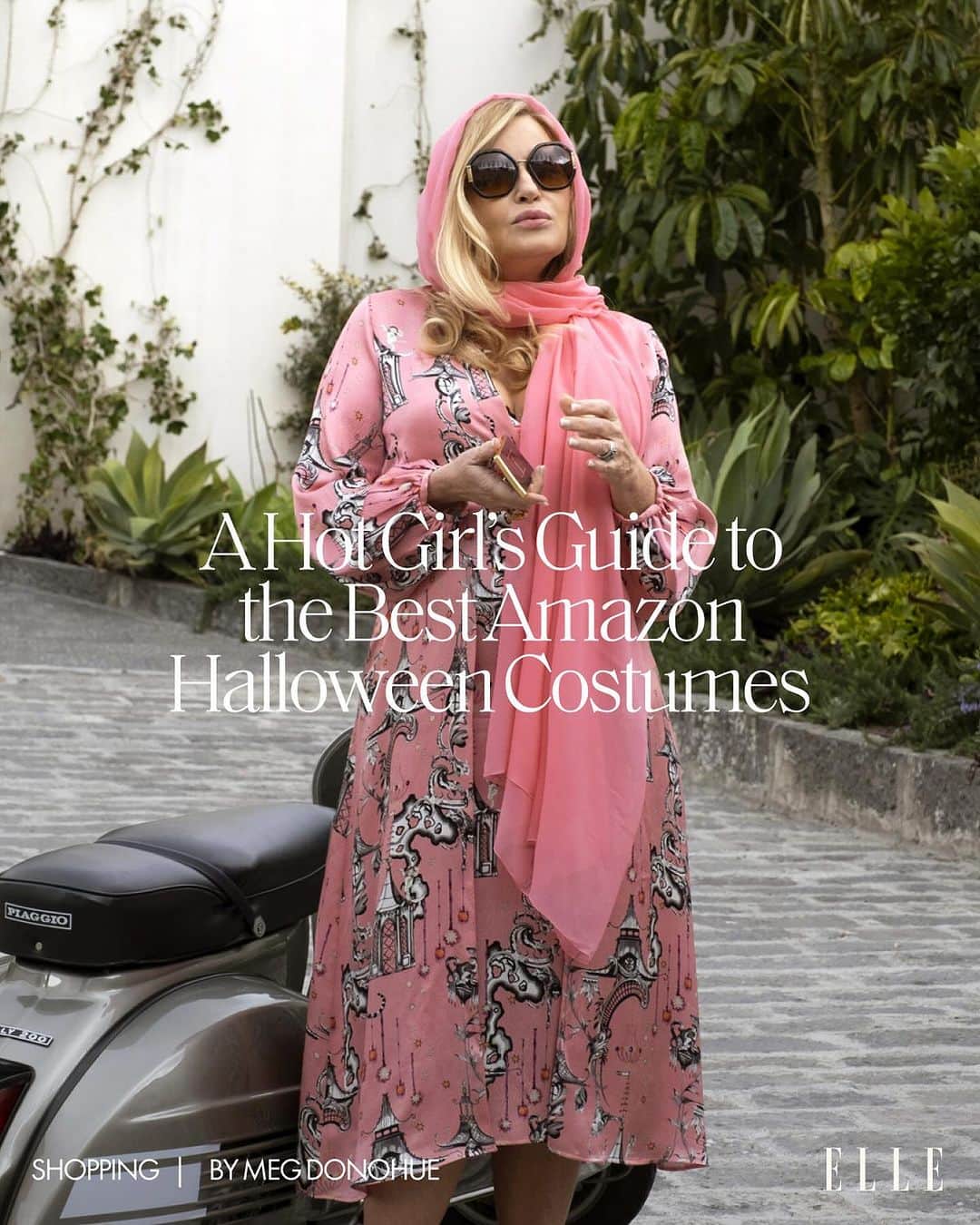 ELLE Magazineのインスタグラム：「Still stressing over what to be this Halloween? We're breaking down the 14 most on-trend, affordable, and—last but not least—re-wearable costumes that you can get straight off of Amazon. Head to the link in bio for spooky season inspiration.」