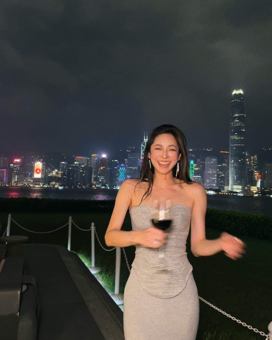 松岡李那さんのインスタグラム写真 - (松岡李那Instagram)「Hong Kong Best Tour🍷⛴️✨ #毎日投稿challenge  @linahxoxo 💕 #hongkong #tourism  #香港観光」10月17日 23時30分 - linahxoxo