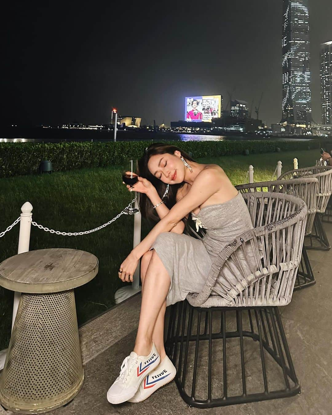 松岡李那さんのインスタグラム写真 - (松岡李那Instagram)「Hong Kong Best Tour🍷⛴️✨ #毎日投稿challenge  @linahxoxo 💕 #hongkong #tourism  #香港観光」10月17日 23時30分 - linahxoxo