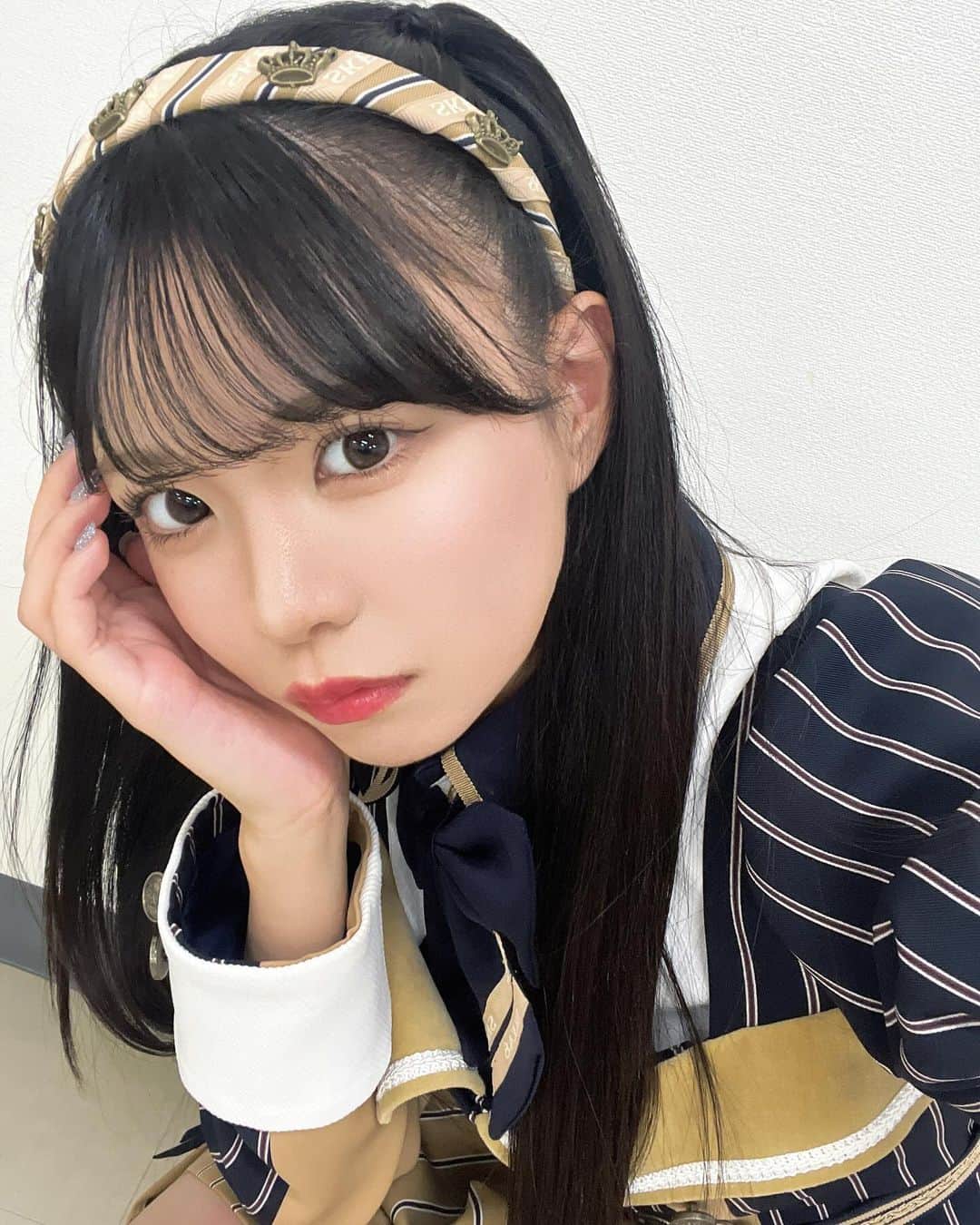 岡本彩夏のインスタグラム：「＊ この衣装かわいいよね🤎 ・ #アイドル #ハーフツイン」