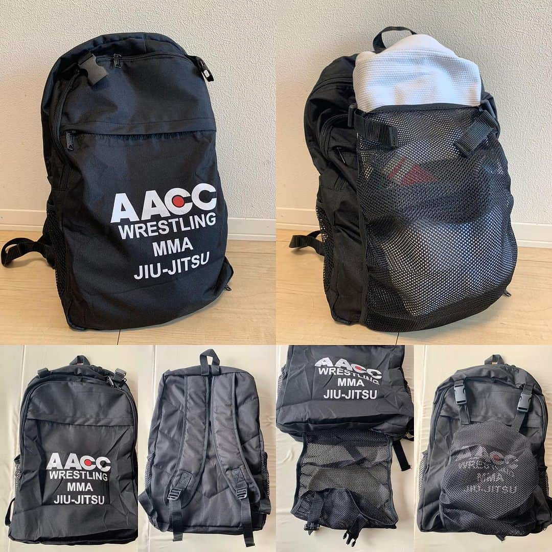 阿部裕幸さんのインスタグラム写真 - (阿部裕幸Instagram)「AACC backpack 柔術衣もアミアミに入れられます☝🏼 AACCメンバー以外も購入可能！ 欲しい方はDMください！ 価格¥8000-(税込)  ※AACCメンバーはメンバー価格」10月17日 23時47分 - abeani111