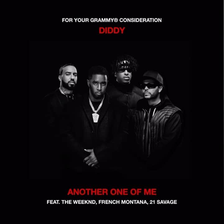 ディディのインスタグラム：「For your Grammy®️ consideration! ✊🏿 @recordingacademy   The Love Album : Off The Grid out now!」
