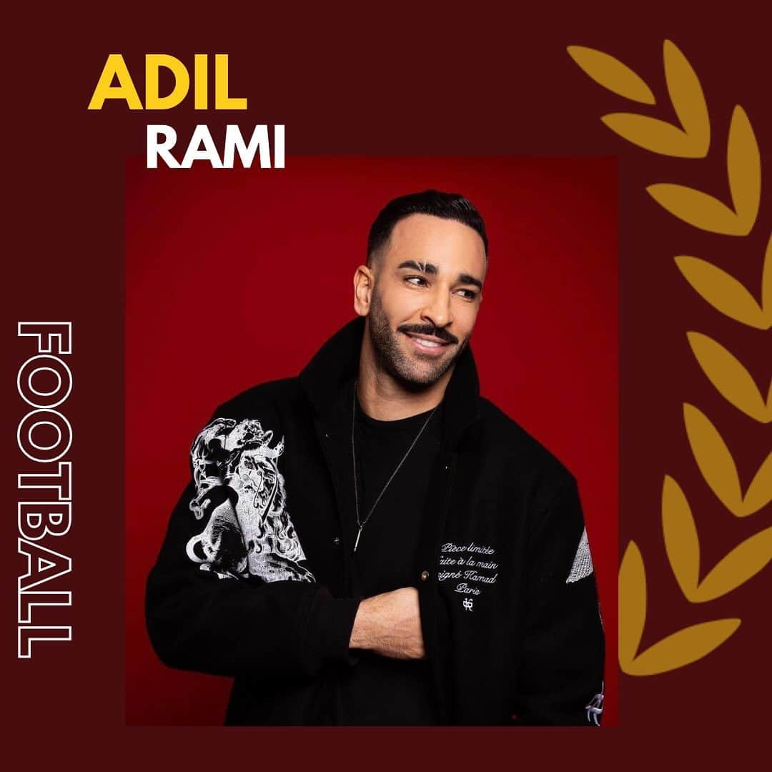 アディル・ラミのインスタグラム：「🌟 Adil Rami - La Défense Charismatique ⚽🔥  Son talent et son charisme font de lui une figure emblématique du football français. De part son talent et sa détermination, @adilrami est une inspiration pour de nombreux passionnés de ce sport. Ne manquez pas de rencontrer cette légende du football à @sportelawards du 21 au 23 octobre 2023#SPORTELAwards #VIPAthletes #SportsLegend #OnlyAtSportelAwards」