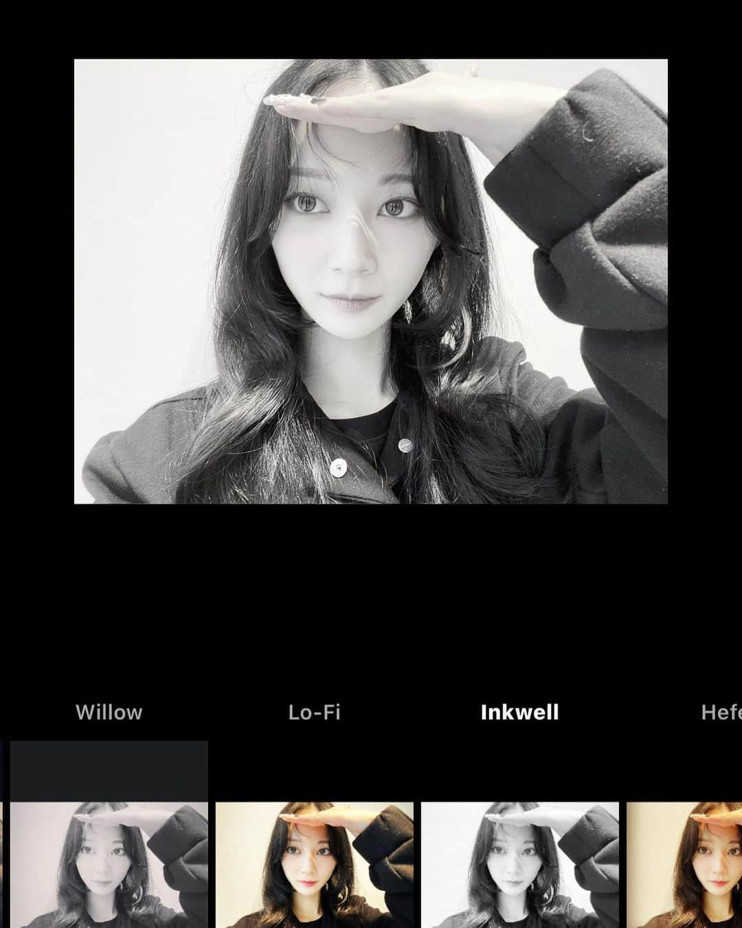 大西 祐也のインスタグラム：「selfie @starrr_land3 🖤🩶」