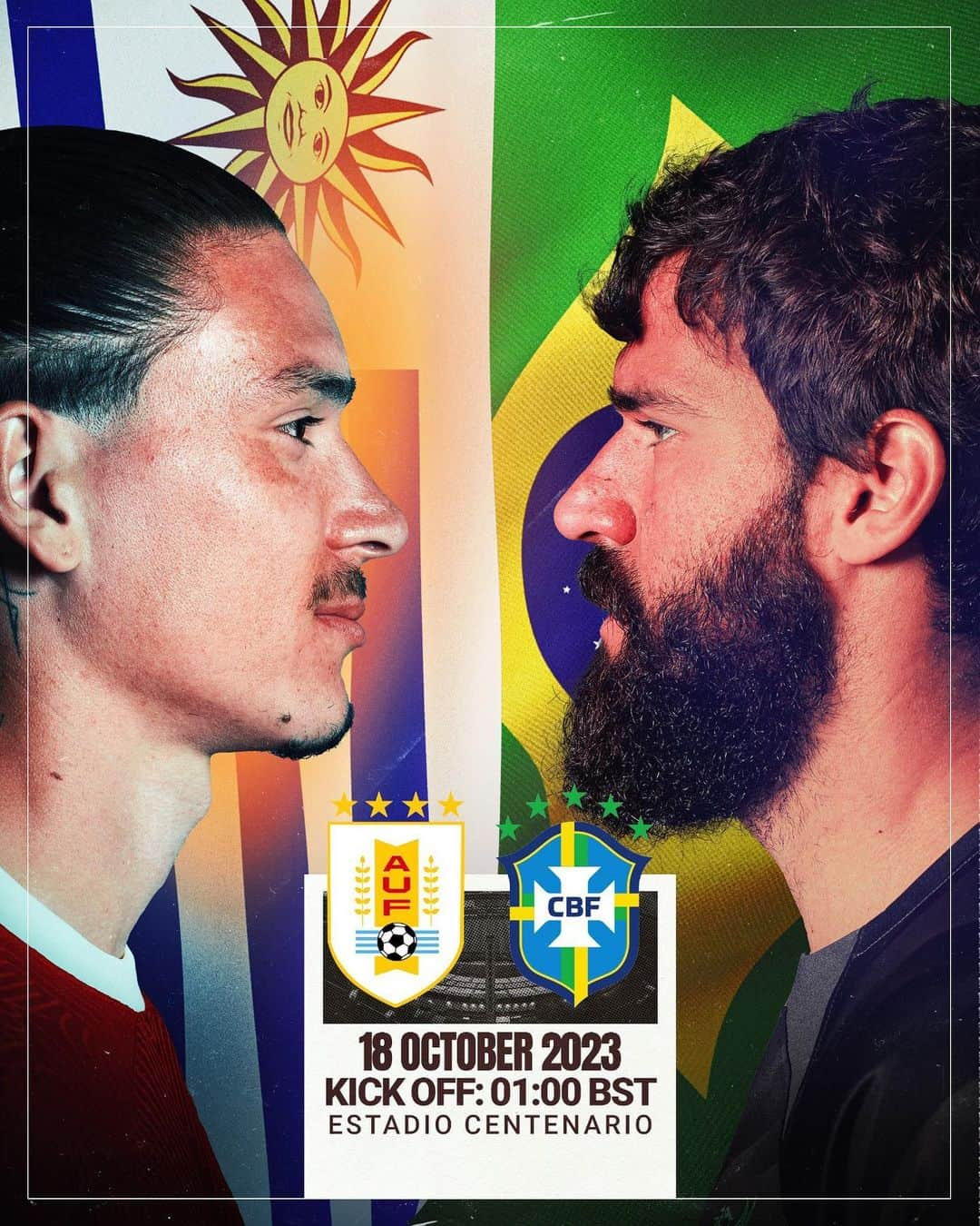 リヴァプールFCさんのインスタグラム写真 - (リヴァプールFCInstagram)「Darwin and Alisson face each other in South American #WCQ action later tonight 🇺🇾 🇧🇷」10月18日 0時59分 - liverpoolfc