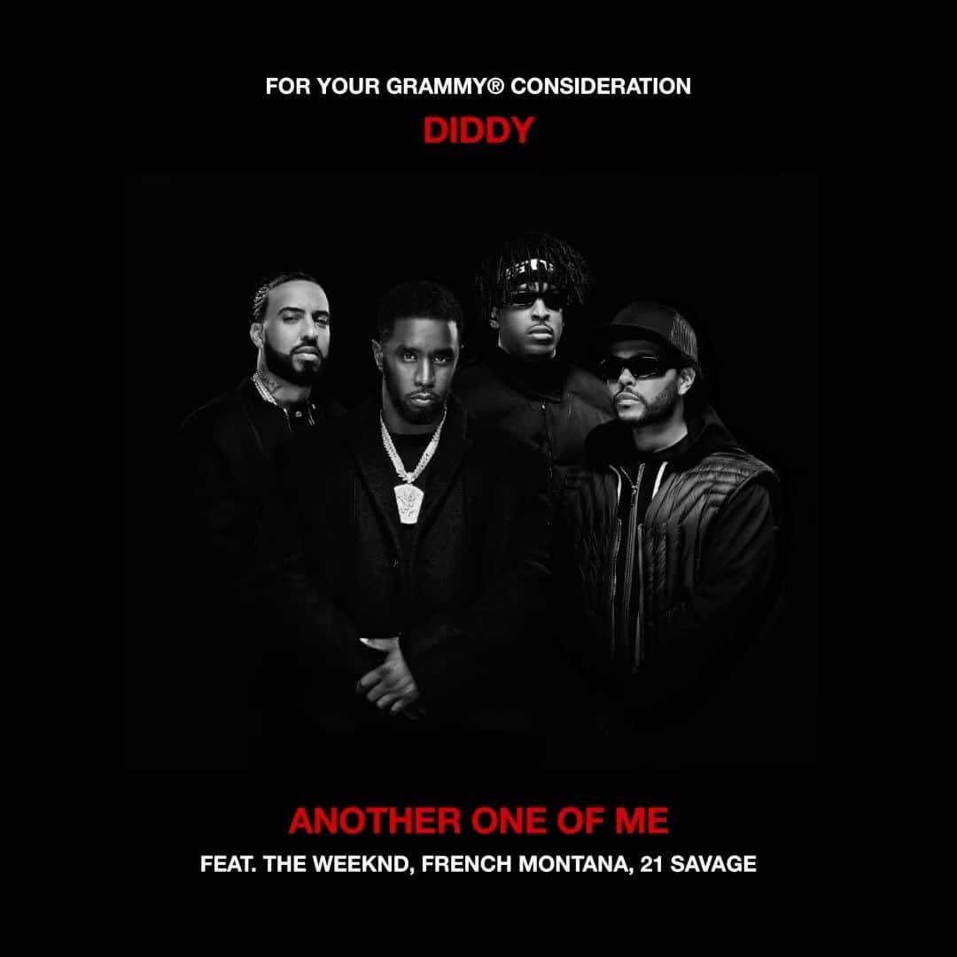 フレンチ・モンタナのインスタグラム：「For your Grammy®️ consideration! ✊🏼 @recordingacademy @diddy @theweeknd @21savage」