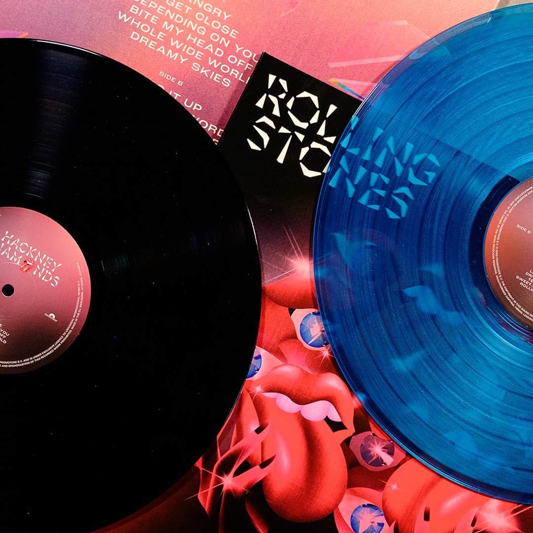 The Rolling Stonesのインスタグラム：「“We cut this primarily to be a vinyl record…” - Keith Richards  Hackney Diamonds arrives in 3 days time! Order now & be one of the first to hear it 💥  Follow @hackneydiamonds for the full collection & more updates..  #therollingstones #rollingstones #hackneydiamonds #vinyl」