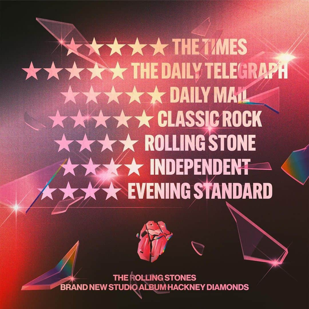 The Rolling Stonesさんのインスタグラム写真 - (The Rolling StonesInstagram)「“We cut this primarily to be a vinyl record…” - Keith Richards  Hackney Diamonds arrives in 3 days time! Order now & be one of the first to hear it 💥  Follow @hackneydiamonds for the full collection & more updates..  #therollingstones #rollingstones #hackneydiamonds #vinyl」10月18日 2時51分 - therollingstones