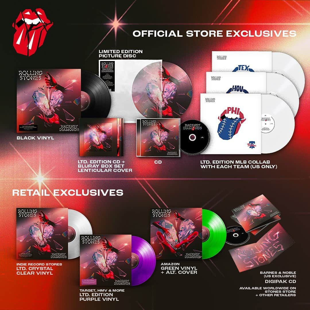 The Rolling Stonesさんのインスタグラム写真 - (The Rolling StonesInstagram)「“We cut this primarily to be a vinyl record…” - Keith Richards  Hackney Diamonds arrives in 3 days time! Order now & be one of the first to hear it 💥  Follow @hackneydiamonds for the full collection & more updates..  #therollingstones #rollingstones #hackneydiamonds #vinyl」10月18日 2時51分 - therollingstones