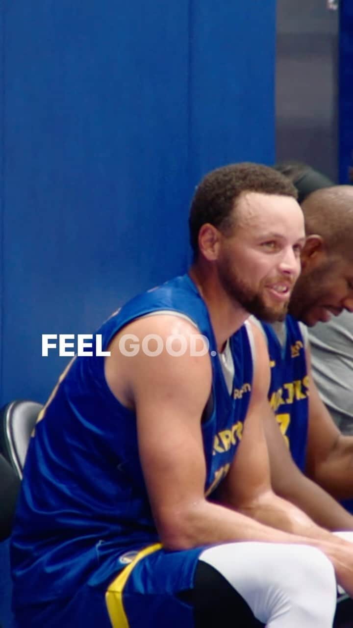 ゴールデンステート・ウォリアーズのインスタグラム：「🗣️ Steph Curry mic’d up in @warriors camp!   #KiaTipOff23 is one week away on TNT」