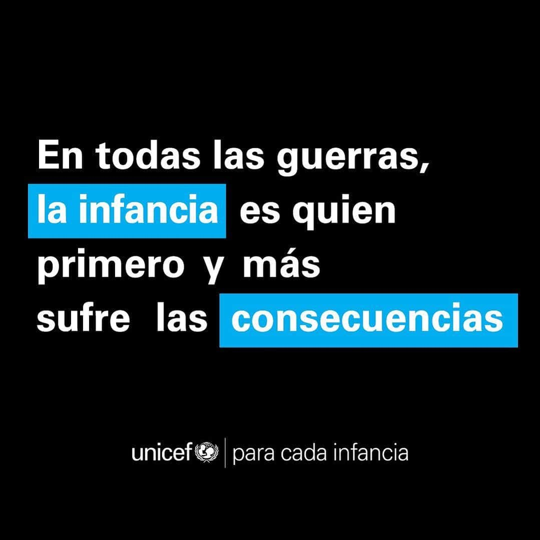 サラ・カルボネロのインスタグラム：「La infancia atrapada en conflictos, dondequiera que esté, debe ser protegida de todo daño.   Los niños y niñas necesitan paz. AHORA.   Me uno al doble llamamiento de UNICEF que pide:   La liberación de todos los rehenes israelíes   Y un acceso rápido y sin trabas a la ayuda humanitaria de Gaza.   Dona aquí para apoyar los esfuerzos de UNICEF.   Link en bio: unicef.es  @unicef_es」