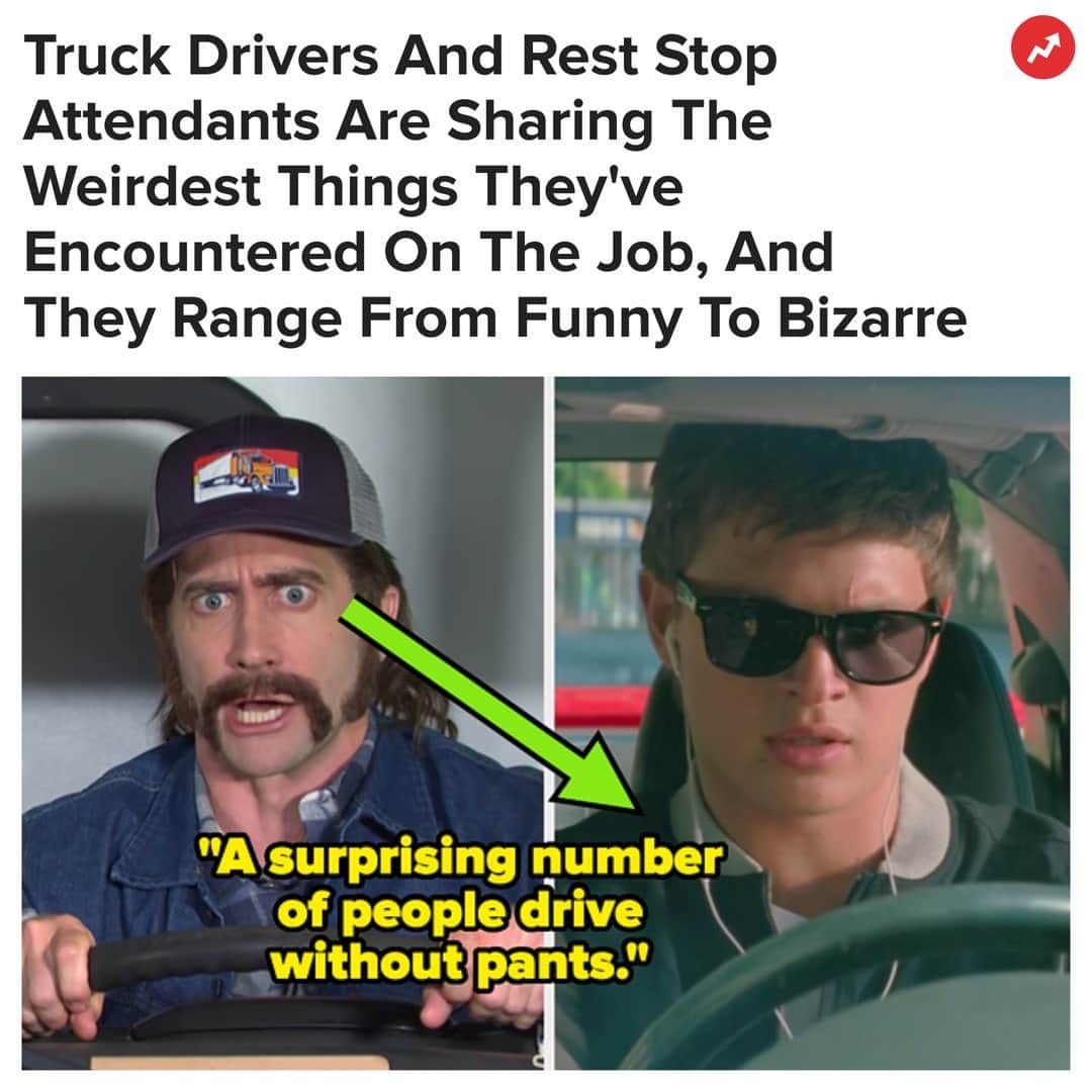BuzzFeedさんのインスタグラム写真 - (BuzzFeedInstagram)「"I've been a long-haul trucker for 19 years and seen my fair share of weird — but the one thing that's stuck in my mind happened as I drove through Kentucky..."」10月18日 4時15分 - buzzfeed