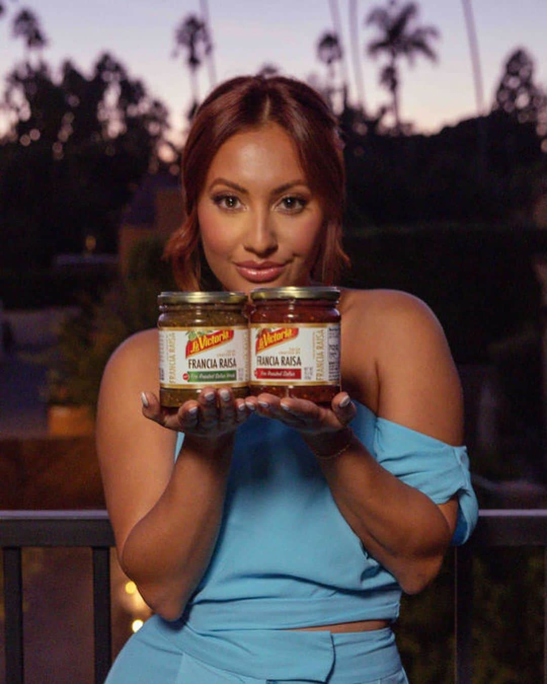 のインスタグラム：「Look ma! I’m in Rolling Stone with Grandma’s salsa 🥹  Pre-order my salsa now! LINK IN BIO!!  ***Thank you guys for noticing the typo, the article now says Mexican HONDURAN American***  #LAVICTORIAxFrancia」