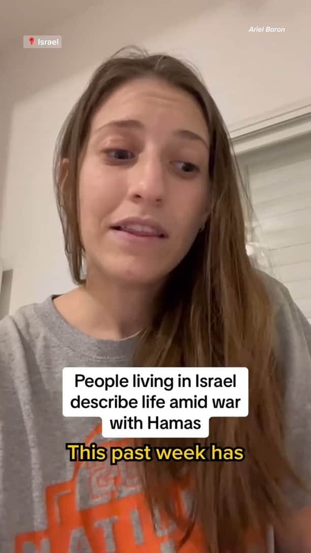 NBC Newsのインスタグラム：「Residents of Israel describe life during the Israel-Hamas war.」
