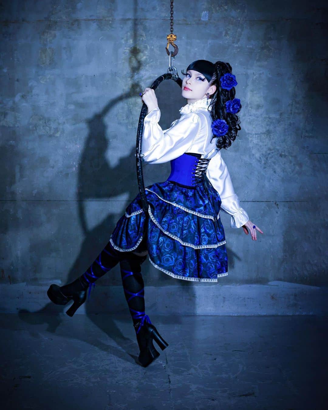 西尾エイミさんのインスタグラム写真 - (西尾エイミInstagram)「✝︎ Elegant Gothic Circus ✝︎ 🎭🖤 @moimememoitie_official」10月18日 15時53分 - delinquent_doll