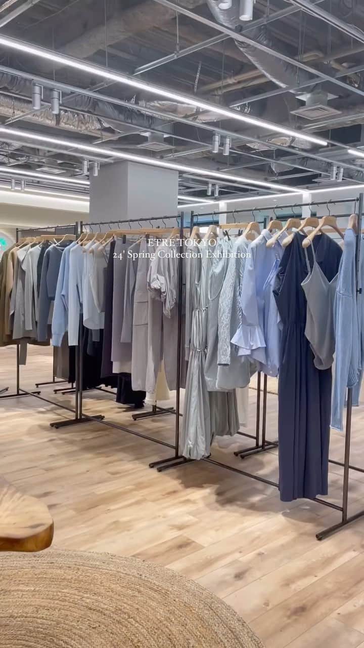 JUNNAのインスタグラム：「24' Spring Collection Exhibition. @etretokyo   #ETRETOKYO」