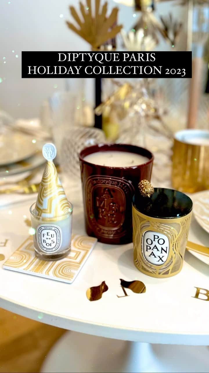 INSIDE FUJINGAHOのインスタグラム：「@diptyque  のホリデーコレクションのお披露目会へ。  ディプティック、フレグランスキャンドル誕生60周年のホリデーシーズンを彩るのはゴールドの輝き。  10月12日より先行発売がスタートした限定版 アドベント カレンダー73,810円をはじめ、キャンドルの光を楽しむカルーセル（キャンドルの炎の熱で回転します）やレイヨン（キャンドルの光と影を拡散します）など遊び心に溢れたアイテムの数々は、特別なシーズンのテーブルを華やかに。テーブルウェアにも限定デザインが登場。  ホリデーシーズン限定のフレグランスキャンドルはサパン、デリス、コトンの3種。70g各7,150円、190g各11,880円のほか、3種入りのコフレ（70g×3種のセット）20,680円も登場します。  ホリデーコレクション第一弾は10月26日（木）発売、第二弾は11月16日（木）発売です。公式オンラインストアや、京都BAL店、伊勢丹新宿店限定販売もありますのでどうぞお見逃しなく✨（編集M）  #diptyque  #diptyqueparis  #diptyquecandle  #diptyque香水  #diptyquecandles  #ディプティック  #ディプティックキャンドル  #ディプティック香水  #ディプティック青山  #2023holiday  #holidaydecorating  #クリスマスコフレ  #ギフト  #ギフトにおすすめ  #婦人画報  #fujingahojp  #fujingaho #fujingahobeauty  #婦人画報美容担当の好き放題」