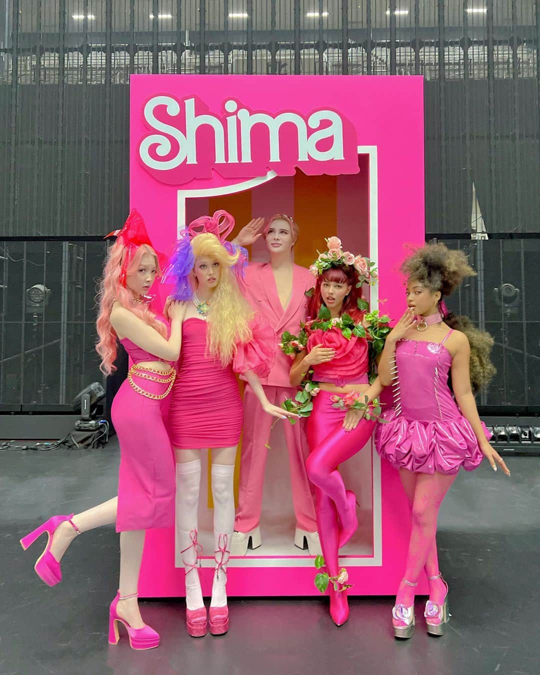 梅村実帆のインスタグラム：「Shima Barbie 👱🏻‍♀️🎀🩷👙 皆様お疲れ様でした✨貴重な経験ができて光栄です🫦」