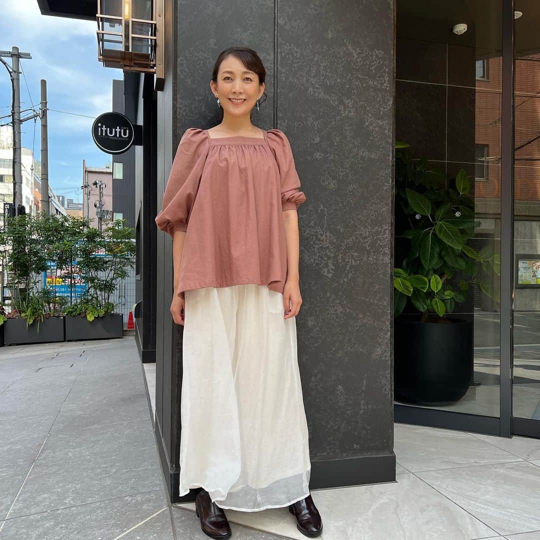 のインスタグラム：「. . 「えぇトコ」の衣装は  #AVIE @avie_andensal   #accessory #ABISTE @abiste_official」