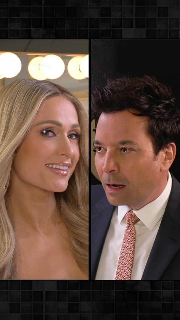 パリス・ヒルトンのインスタグラム：「@parishilton tries the hottest pepper in the world, Pepper X! 🌶️ #FallonTonight」