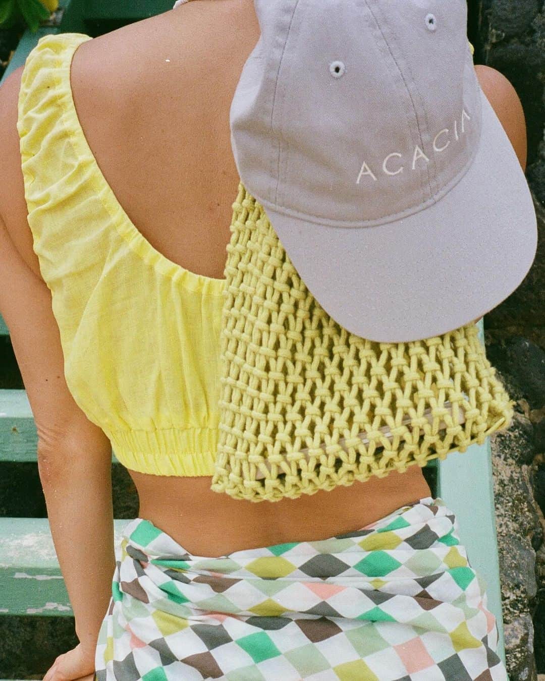 ACACIA SWIMWEARさんのインスタグラム写真 - (ACACIA SWIMWEARInstagram)「Your favorite accessory. Here, but not for long. Few units left before she’s gone. Available in our Summer + Fall colorways 〰️」10月18日 11時34分 - acacia
