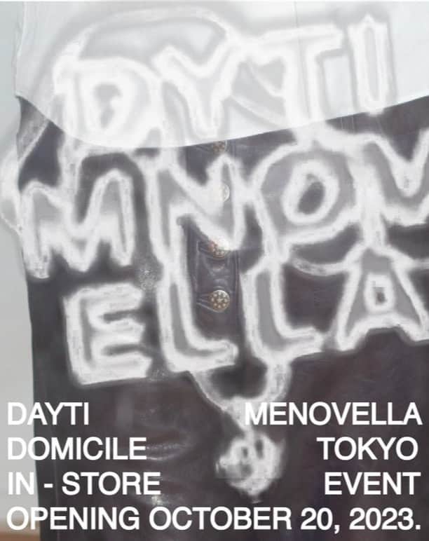 McGuffinさんのインスタグラム写真 - (McGuffinInstagram)「⚡McGuffin Street News⚡  DOMICILE TOKYO Presents 454/Honeymoon NYC Pop-up & LQQK Studio Presents Daytimenovella Pop-up  @domicile.tokyo @daytimenovella  ドミサイル東京が、10月20日(金)から10月22日(日)の期間にニューヨークを拠点に活動する注目のラッパー兼プロデューサー 454を招き、454/Honeymoon と ニューヨークを拠点とするファッションレーベルDay,menovella のポップアップを同時開催する。454は、ニューヨークで勢いのあるニューヨークの音楽シーンで圧倒的な注目を浴び、ここ近年の流行でもあるピッチを早くしたボーカルの手法も彼が先駆けとなっている。さらに、Frank Oceanが手がけるブランド『Homer』のサウンドトラックの制作やAminéとのアメリカツアーに参加するなど、幅広い音楽プロジェクトに携わる。スケーターとしても活動し、ニューヨークのスケーターコミュニティからも絶大な支持を受けている。 Day,menovellaは、2019年にニコラス・デフィリップスによって設立されたファッションレーベルで、ニューヨーク・ブルックリンを拠点にするプリントスタジオ「LQQK Studio」のメンバー。LQQK Studio秋冬コレクションのローンチを記念して、Day>menovellaから限定アイテムを販売する。これらの限定アイテムはファブリックからプリントまでが手作業で制作され、一点ものとなる。 10月20日(金) にはオープニングパーティーを開催され、454やニコラス・デフィリップス、LQQK Studioのデザイナー・Alex DonderoとメンバーのWilde Smithが来日予定。  DOMICILE TOKYO Presents 454/Honeymoon NYC Pop-up & LQQK Studio Presents DayCmenovella Pop-up DATES:2023年10月20日(金)-10月22日(日) VENUE:DOMICILE TOKYO 渋谷区神宮前4-28-9 OPENING PARTY AT DOMICILE TOKYO DATES:2023年10月20日(金) 18:00 - 20:00  #domiciletokyo #daytimenovella #lqqkstudio」10月18日 14時16分 - mcguffin_official