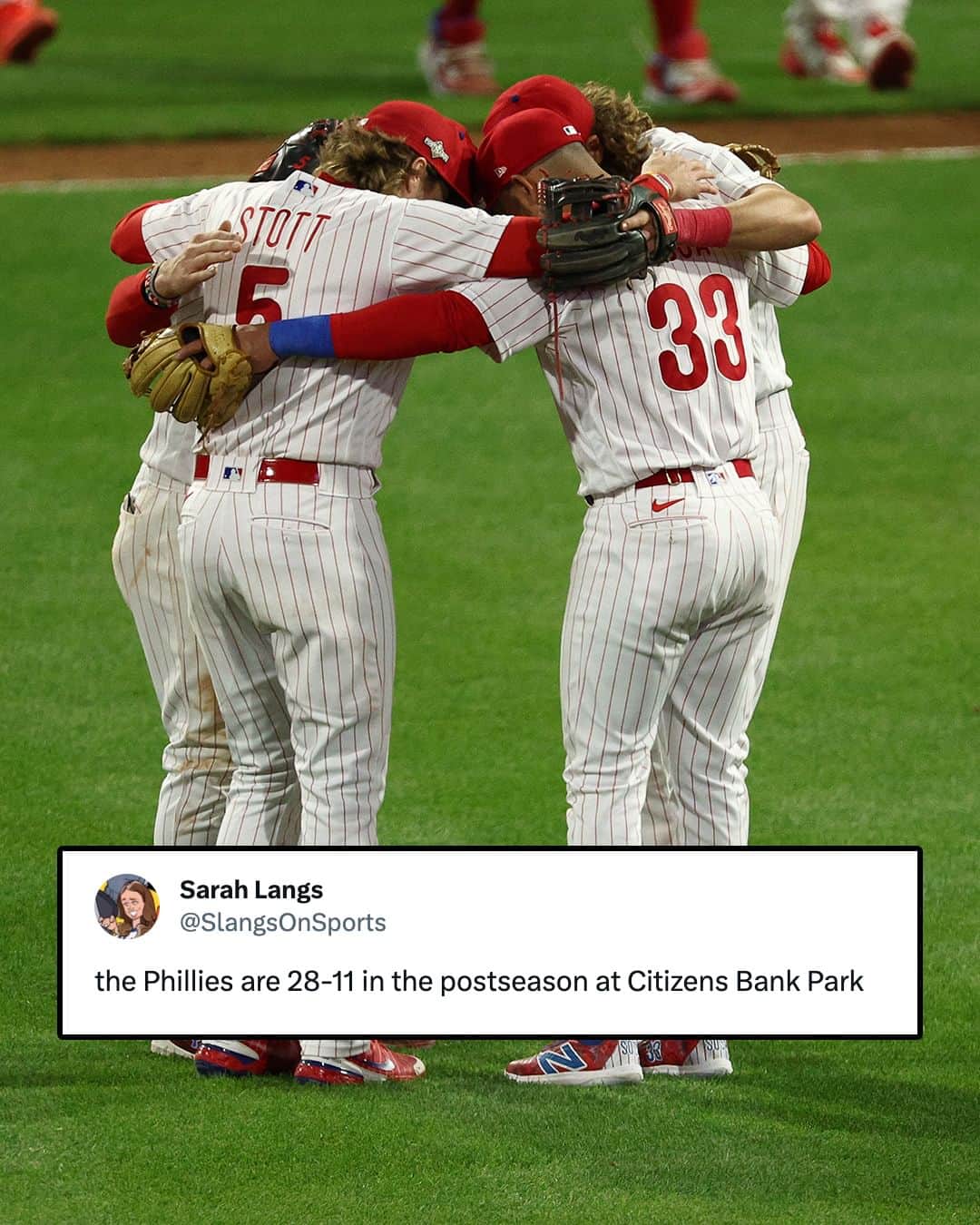 MLBのインスタグラム