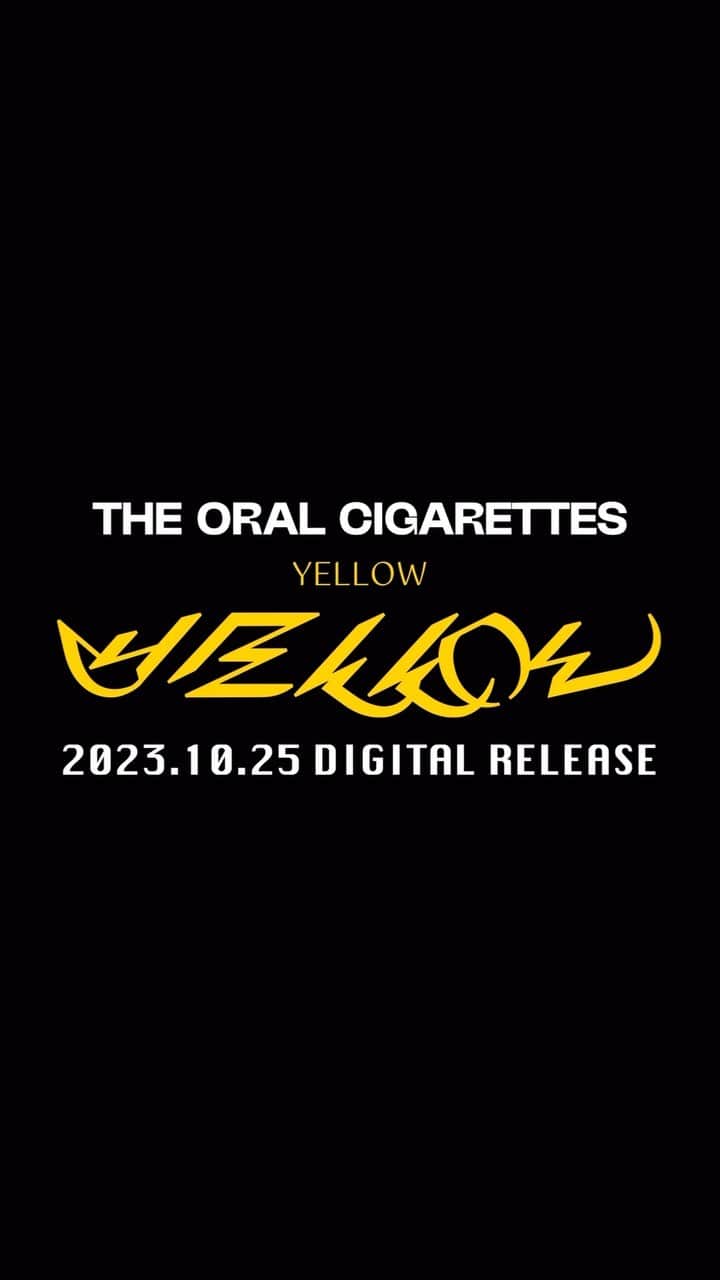 THE ORAL CIGARETTES のインスタグラム：「【Teaser 1】  10/25 Release Digital Single「YELLOW」  #オーラル_YELLOW」
