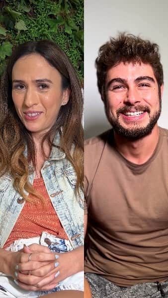 Tata Werneckのインスタグラム：「#BASTIDORES 🤳 Eles são demais! 🗣️ Invadimos as gravações de #TerraEPaixão, a primeira novela em que @tatawerneck e @rafaavitti atuam juntos, para saber como é contracenarem um com o outro. Será que esse casalzão deu as mesmas respostas para as nossas perguntas? ❤️😂」