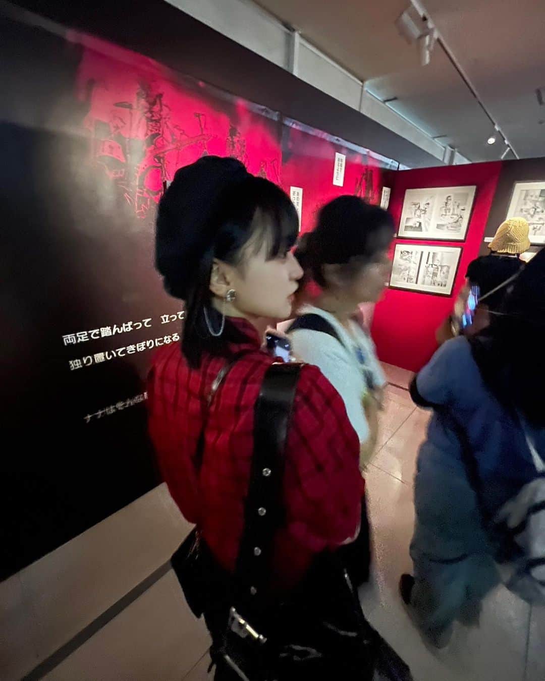 香田メイさんのインスタグラム写真 - (香田メイInstagram)「矢沢あい展 Nanaのところはほんとずっと感動してた🥲 Nanaになりたい🥲」10月19日 0時16分 - kodamei_55
