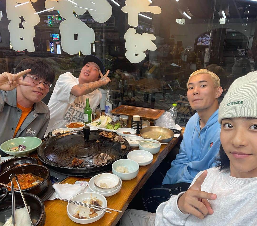 飯沼月光さんのインスタグラム写真 - (飯沼月光Instagram)「🇰🇷🇰🇷🇰🇷 My Favorite Country🫶」10月19日 0時52分 - bboy_tsukki