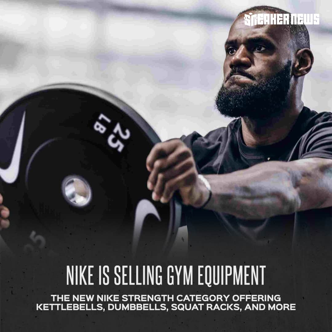 Sneaker Newsさんのインスタグラム写真 - (Sneaker NewsInstagram)「Buy 1,000 lbs. of weights, and shipping is free!⁠ Would you build a @nikestrength home gym?⁠ LINK IN BIO for more details.」10月19日 1時04分 - sneakernews