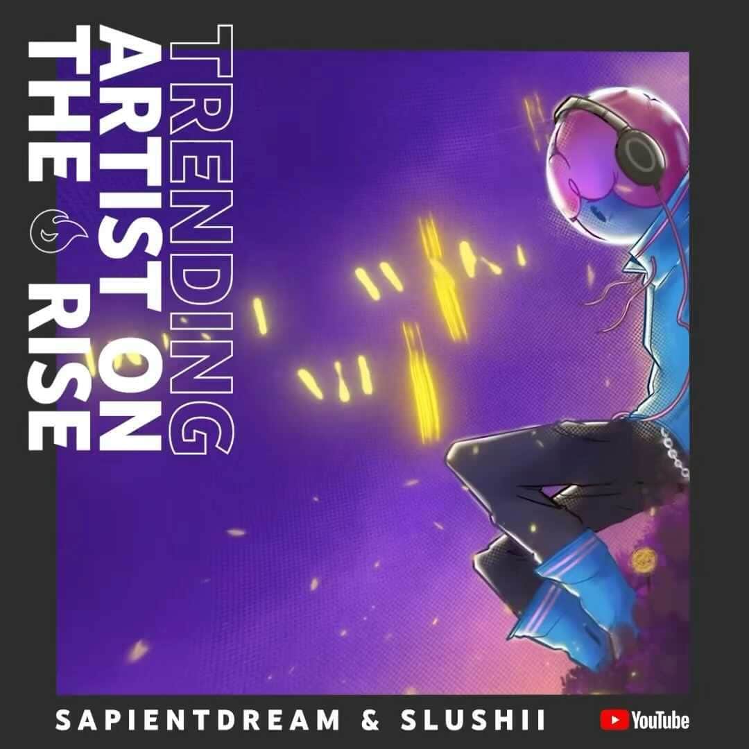 スラッシーのインスタグラム：「We’re trending as ‘artist on the rise’ on @youtube!Thanks @youtubemusic 🙌」