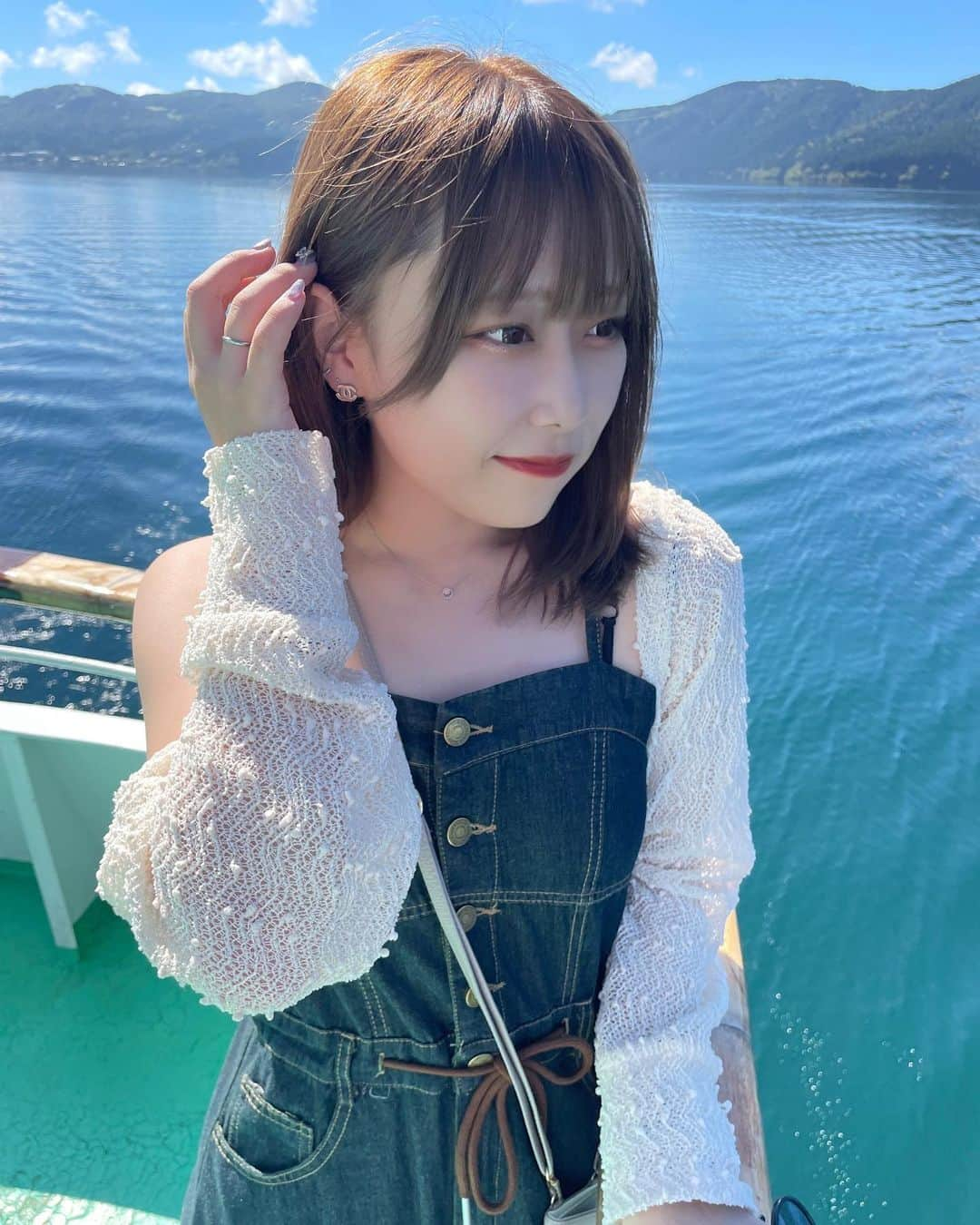 益田愛里沙さんのインスタグラム写真 - (益田愛里沙Instagram)「みんなは船乗ったことあるー？🛳」10月18日 17時40分 - 24_arisa