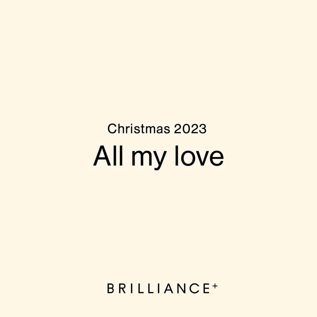 BRILLIANCE+（ブリリアンス+）さんのインスタグラム写真 - (BRILLIANCE+（ブリリアンス+）Instagram)「. Christmas 2023  自由な空気が街に戻ってきた 今年のクリスマスだからこそ かけがえのないあの人への想いを 遠慮せずに思いっきり表現できたら。  言葉にしきれないすべての想いを 華やかな輝きにのせて。  All my love「ありったけの愛を込めて」をテーマに 特別なクリスマスを演出する 3つのアイテムをご用意しました。  ___________  Christmas 2023 All my love 2023.10.18(Wed.) - 12.25(Mon.)  〈Special item〉 1. Surprise box 大切なあの人をもっと笑顔にできたら、 そんな想いを形にした華やかなボックス  2. シークレットストーン 先着100組様に無料でプレゼント  3. メッセージカード ホルダータイプのメッセージカードをプレゼント  詳細はプロフィールのハイライトからご覧ください ___________ #ブリリアンスプラス #brillianceplus #婚約指輪 #結婚指輪 #ダイヤモンド #エンゲージリング #マリッジリング #指輪探し #指輪選び #プロポーズ #ダイヤモンドリング #ダイヤモンドジュエリー #クリスマスギフト #クリスマス」10月18日 18時00分 - brilliance_plus