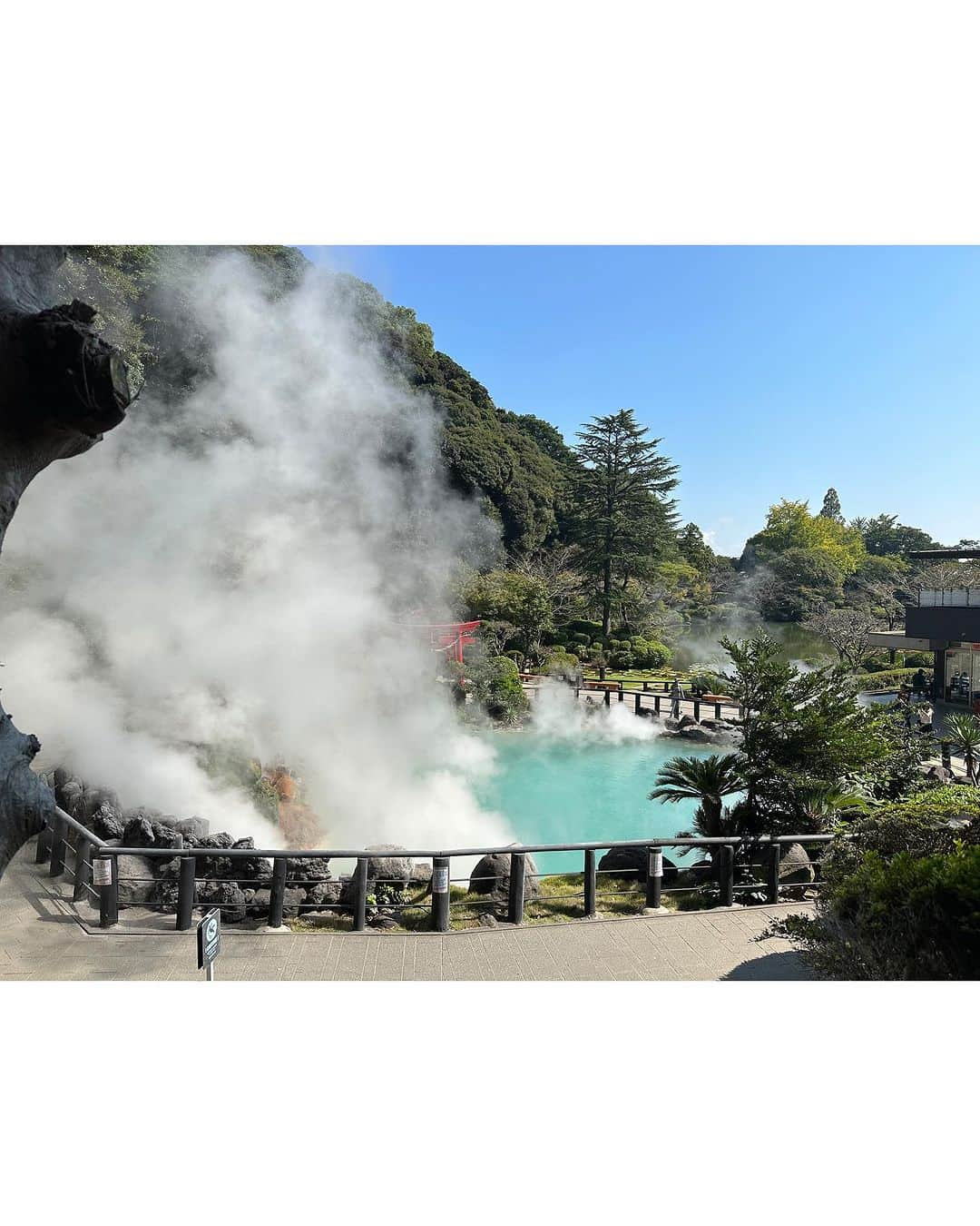 児玉アメリア彩さんのインスタグラム写真 - (児玉アメリア彩Instagram)「【大分県初上陸🗾】  地獄めぐりしてきたよ👹  さすが日本一の温泉県なだけあって町中もくもくしてました 別府八湯も周りたかったので、もちろん温泉はしごした♨️」10月18日 18時12分 - aya_amelia_kodama