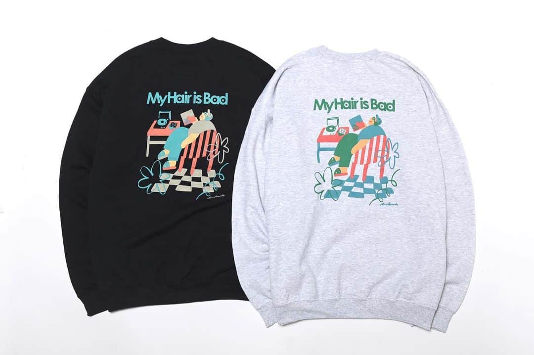 My Hair is Bad 刺繍ロゴTシャツ My Hair is Bad on X: 