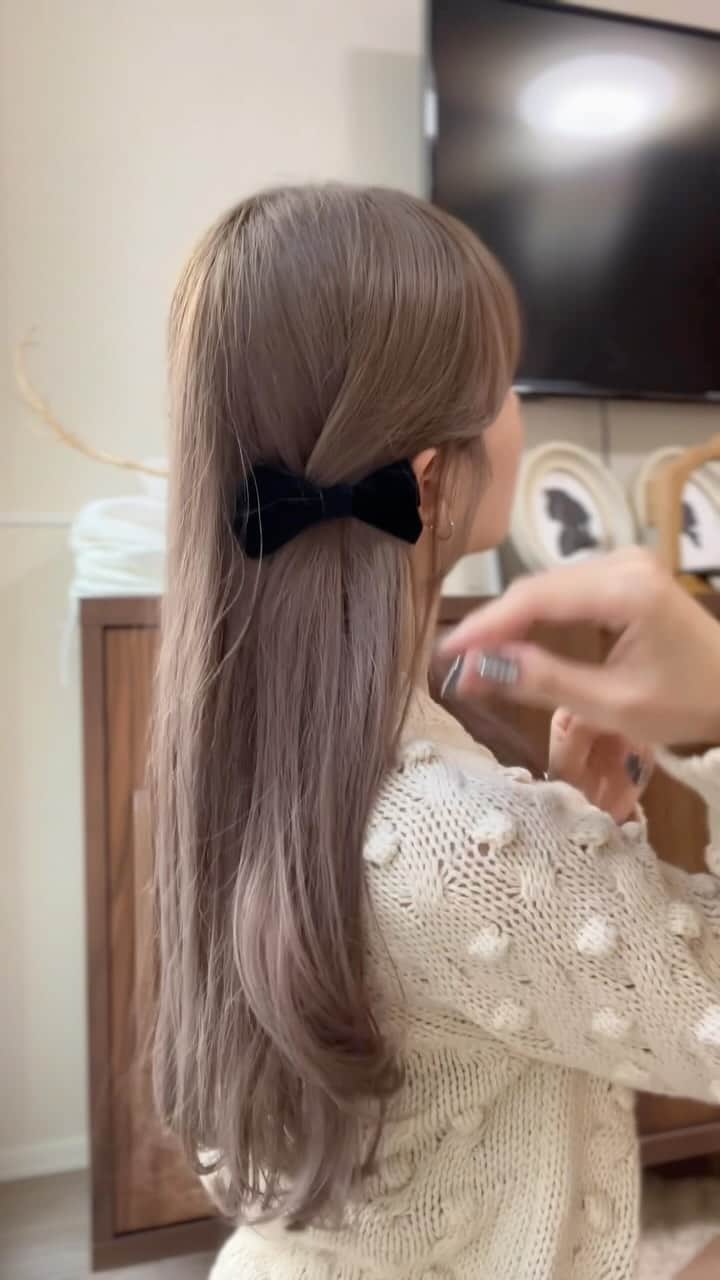 目見田早弥子のインスタグラム：「カラーしました🧸🤍 めちゃくちゃ気に入ってる！ 次もこれにする😮‍💨🩷 髪も全体的に整えてカット~✂︎ @ryo_hair」