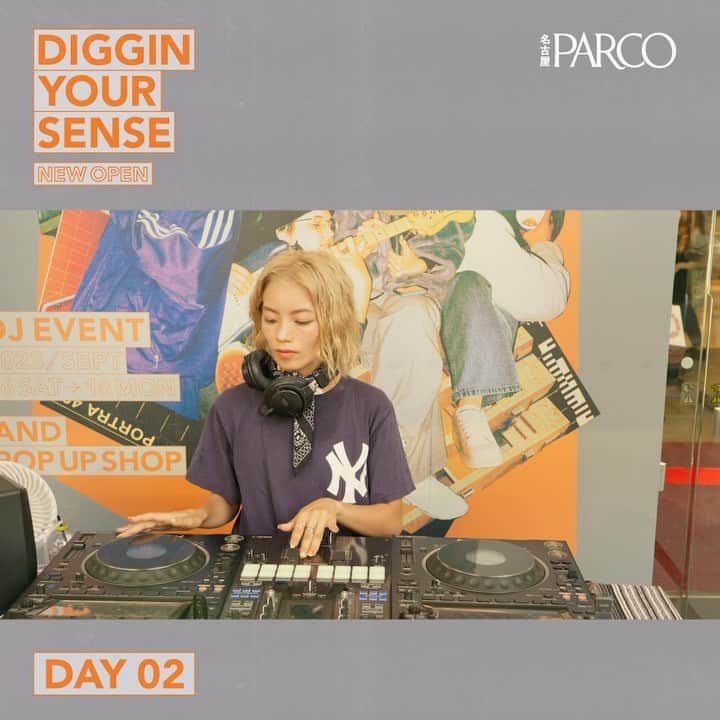 のインスタグラム：「DIGGIN YOUR SENSE - NAGOYA PARCO  09.16 (SAT)〜09.18 (MON)に開催されたイベント「DIGGIN YOUR SENSE」のアフタームーヴィーが公開。  偶然の出会いや本当に好きなものをDIGできる空間となった新たな名古屋PARCOで新たな発見を。  <EVENT> 09.17 (SUN) DJ： 矢部ユウナ @yunaaay1030  まりー @lovesdxoxo  <LIVE PAINT> ・ICREATEsuguru @icreate_suguru  ・NEBOCHANG @sorry_nebosuke  <SHOP> ・DESERTSNOW 名古屋 @desertsnow_nagoya  ・Top of the Hill 名古屋 @topofthehill_vintage_nagoya  ・SNKRDUNK @snkrdunk_jp  ・Q.O.L. COFFEE BREWERS @q.o.l.coffee_brewers  <POP UP> ・Manhattan Records®️ @manhattan_records  tunelessmelody @tunelessmelody_bookstore  <Credit> Creative Direction : TAP Co., Ltd. @tap_co_ltd / PARCO @parco_nagoya_official  Movie Direction : Takae Arasaki (Studio Command Eye) @takae_arasaki_sce @_sce_official  Art Direction & Design : Hiraki Hosaka @hiraki_hosaka  (C)2023 PARCO All rights reserved.」