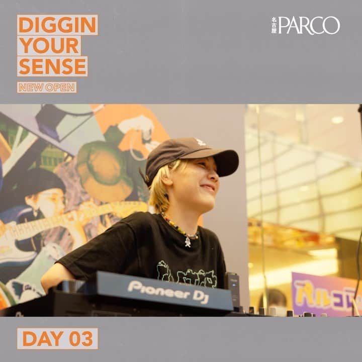のインスタグラム：「DIGGIN YOUR SENSE - NAGOYA PARCO  09.16 (SAT)〜09.18 (MON)に開催されたイベント「DIGGIN YOUR SENSE」のアフタームーヴィーが公開。  偶然の出会いや本当に好きなものをDIGできる空間となった新たな名古屋PARCOで新たな発見を。  <EVENT> 09.18 (MON) DJ： UCARY & THE VALENTINE @ucary_valentine  Kaoru @1021.kaoru  <LIVE PAINT> ・ICREATEsuguru @icreate_suguru  ・NEBOCHANG @sorry_nebosuke  <SHOP> ・DESERTSNOW 名古屋 @desertsnow_nagoya  ・Top of the Hill 名古屋 @topofthehill_vintage_nagoya  ・SNKRDUNK @snkrdunk_jp  ・Q.O.L. COFFEE BREWERS @q.o.l.coffee_brewers  <POP UP> ・Manhattan Records®️ @manhattan_records  tunelessmelody @tunelessmelody_bookstore  <Credit> Creative Direction : TAP Co., Ltd. @tap_co_ltd / PARCO @parco_nagoya_official  Movie Direction : Takae Arasaki (Studio Command Eye) @takae_arasaki_sce @_sce_official  Art Direction & Design : Hiraki Hosaka @hiraki_hosaka  (C)2023 PARCO All rights reserved.」