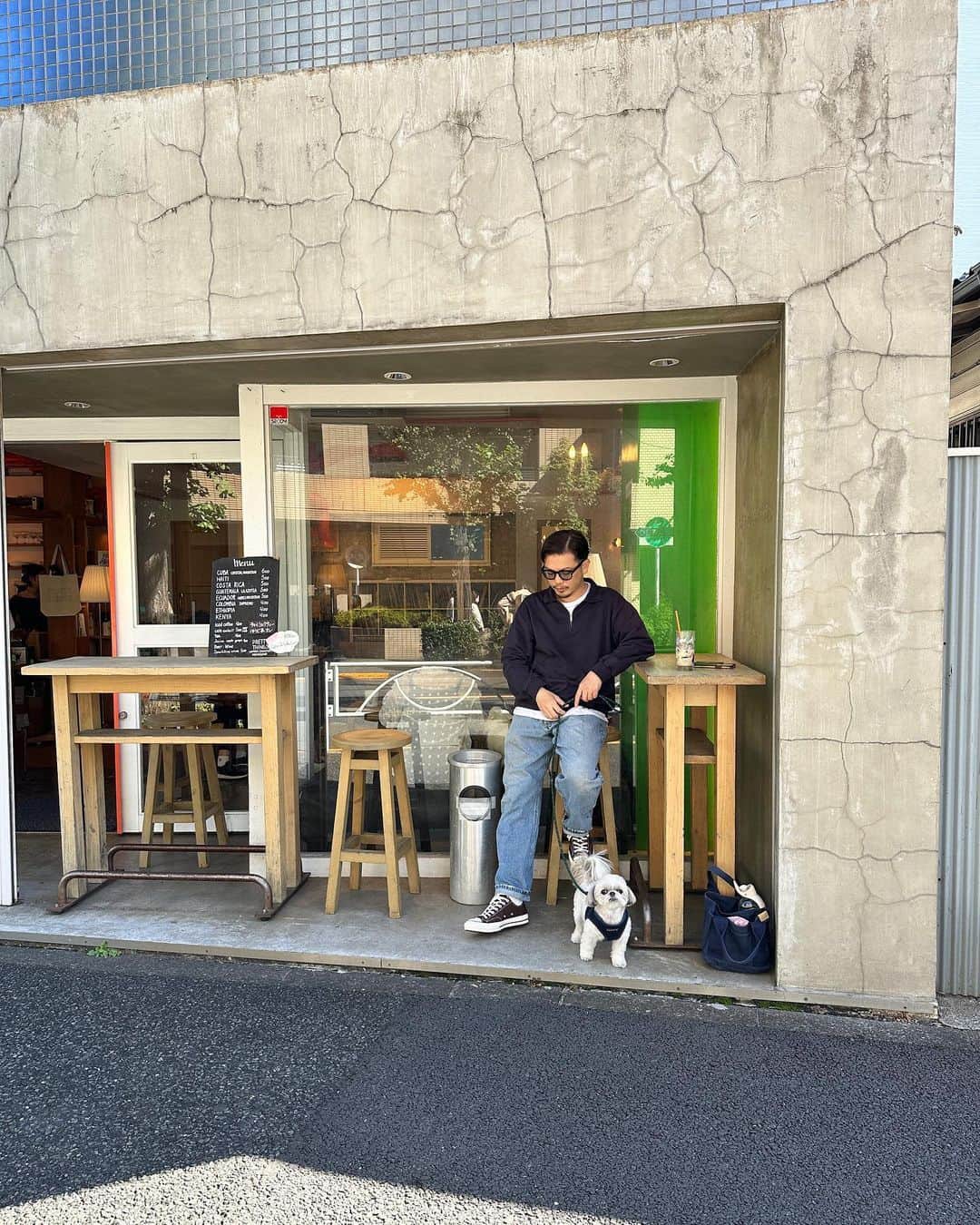 馬場一馬さんのインスタグラム写真 - (馬場一馬Instagram)「@prettythingscoffee  駒沢公園近くのコーヒー屋さん☕️ ワンコもOK🐶 ㅤㅤㅤㅤㅤㅤㅤㅤㅤㅤ #駒沢公園#prettythings」10月18日 18時49分 - babakazuma